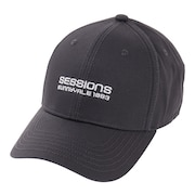 セッションズ（SESSIONS）（メンズ）プレーンロゴキャップ 218214 CGRY 帽子