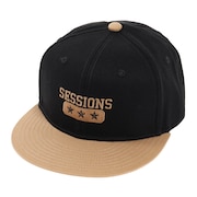 セッションズ（SESSIONS）（メンズ）カラースキームBBキャップ 218215 BLK 帽子