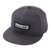 セッションズ（SESSIONS）（メンズ）バーロゴBBキャップ 218216 CGRY 帽子