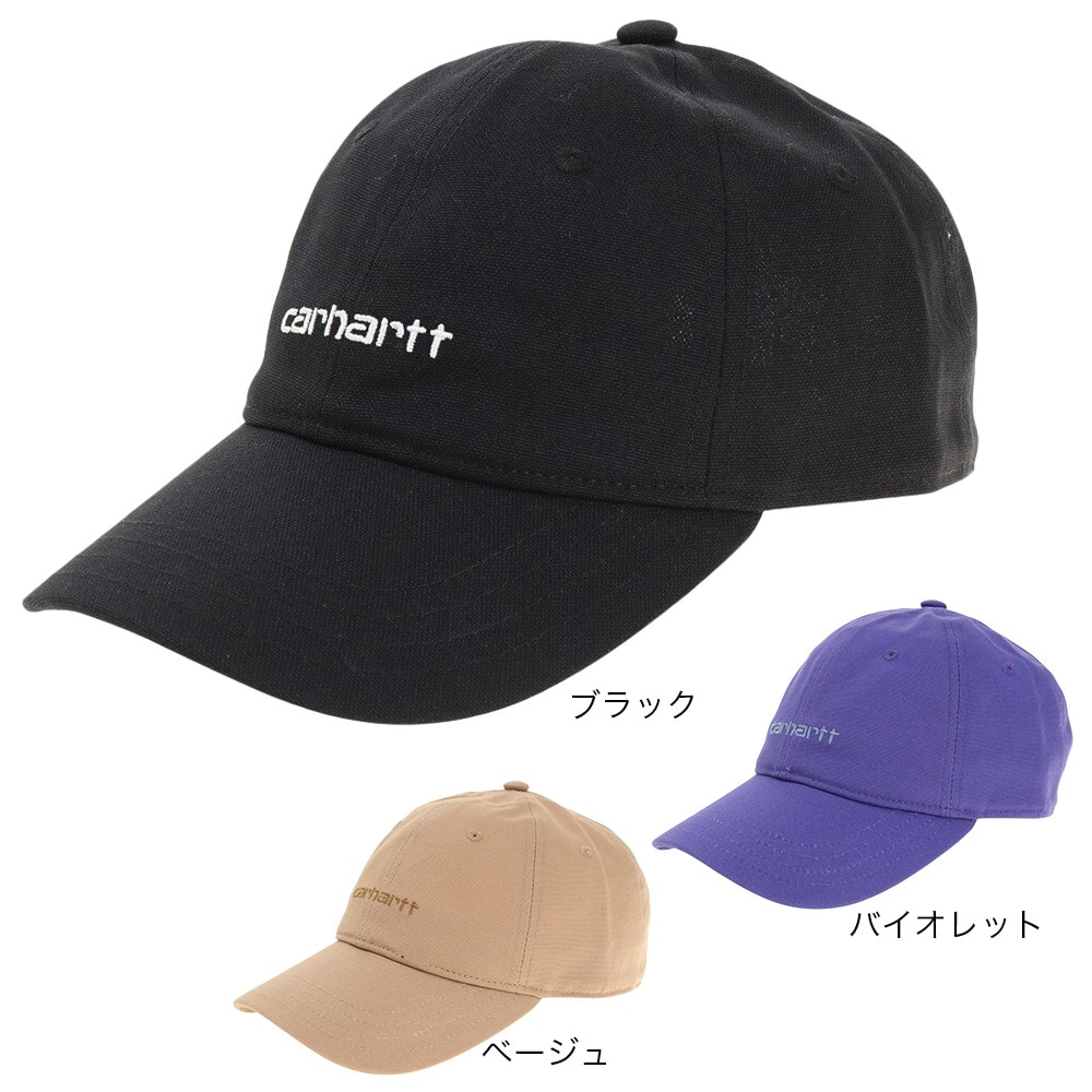 カーハート（CARHARTT）（メンズ）CANVAS SCRIPT キャップ I0288760OAXX22S 帽子