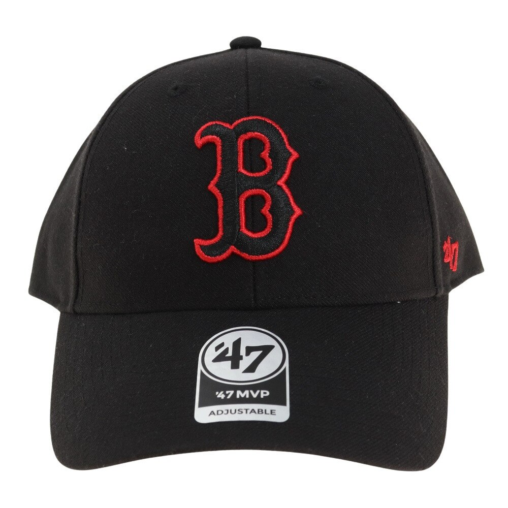 フォーティーセブン ブランド（47 Brand）（メンズ）Red Sox 47 MVP キャップ B-MVP02WBV-BKC