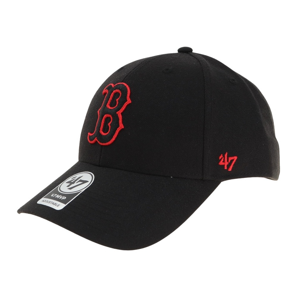 フォーティーセブン ブランド（47 Brand）（メンズ）Red Sox 47 MVP キャップ B-MVP02WBV-BKC