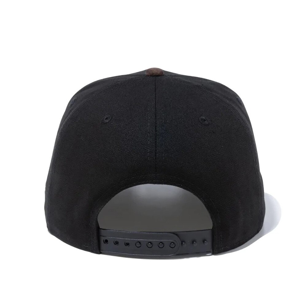 ニューエラ｜キャップ 9FIFTY ハンティング レザーパッチ ダックブラック 13328216 - スポーツ用品はスーパースポーツゼビオ