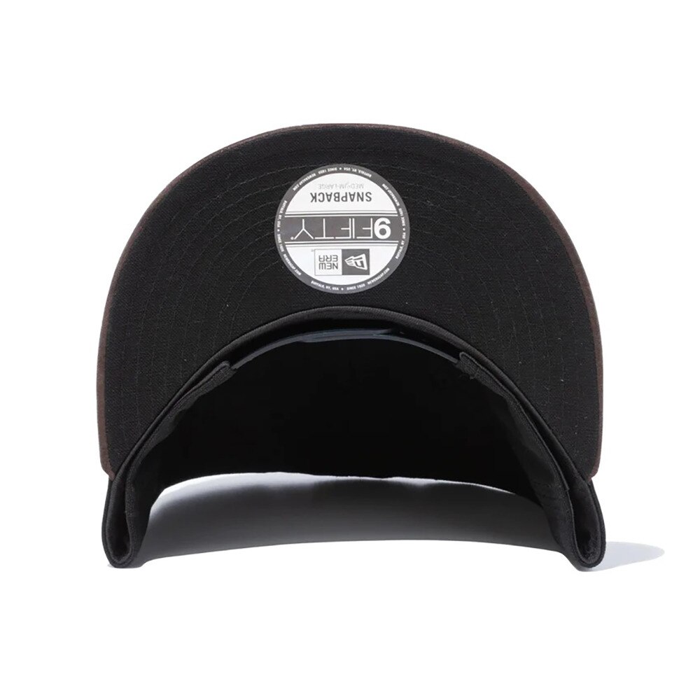 ニューエラ｜キャップ 9FIFTY ハンティング レザーパッチ ダックブラック 13328216 - スポーツ用品はスーパースポーツゼビオ