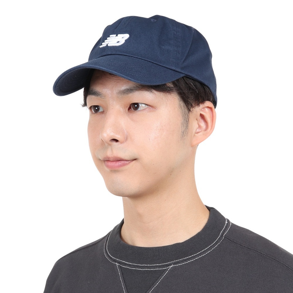 ニューバランス（new balance）（メンズ、レディース）6パネルカーブドブリムNBクラシックキャップ LAH91014NGO 帽子
