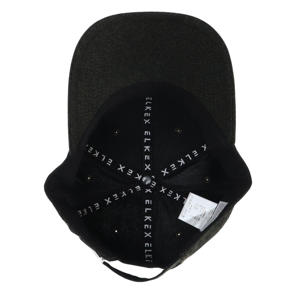エルケクス（ELKEX）（メンズ）Eロゴツイードキャップ EKX2FA0007 OLIVE 帽子