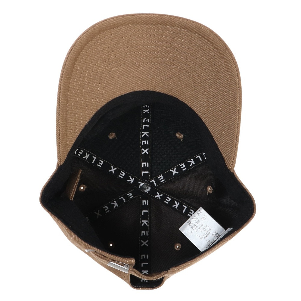 エルケクス（ELKEX）（メンズ）Eロゴギャバジンキャップ EKX2FA0008 BEG 帽子
