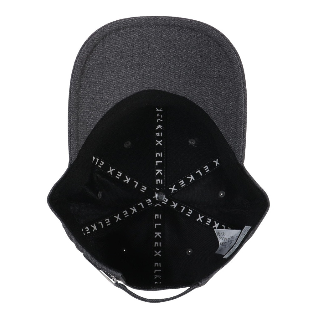 エルケクス（ELKEX）（メンズ）Eロゴギャバジンキャップ EKX2FA0008 CGRY 帽子