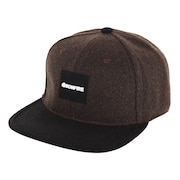 ボンファイア（Bonfire）（メンズ）フランネルベースボールキャップ 20BNF2FST2265 BRN 帽子