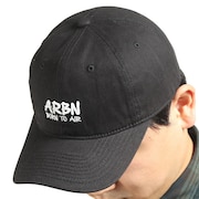 エアボーン（ARBN）（メンズ、レディース）LOGO EMBROIDERY キャップ ARBN2022FWC001 BLK 帽子