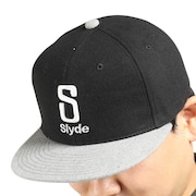 スライド（SLYDE）（メンズ）COLOR SCHEME ベースボールキャップ SLYDE2022FWC004 BKXGY 帽子