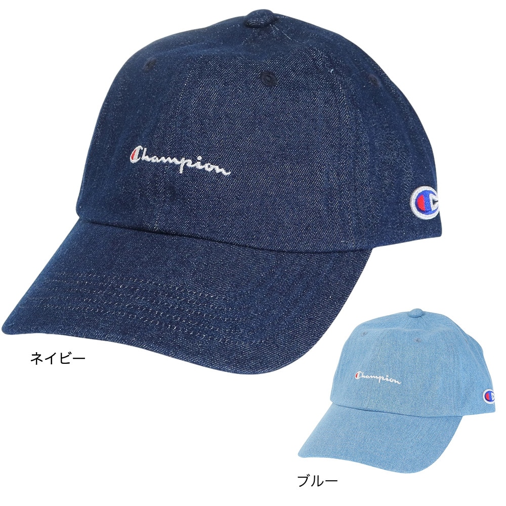 チャンピオン-ヘリテイジ（CHAMPION-HERITAGE）（メンズ）デニムローキャップ 381-0136 BLU 帽子
