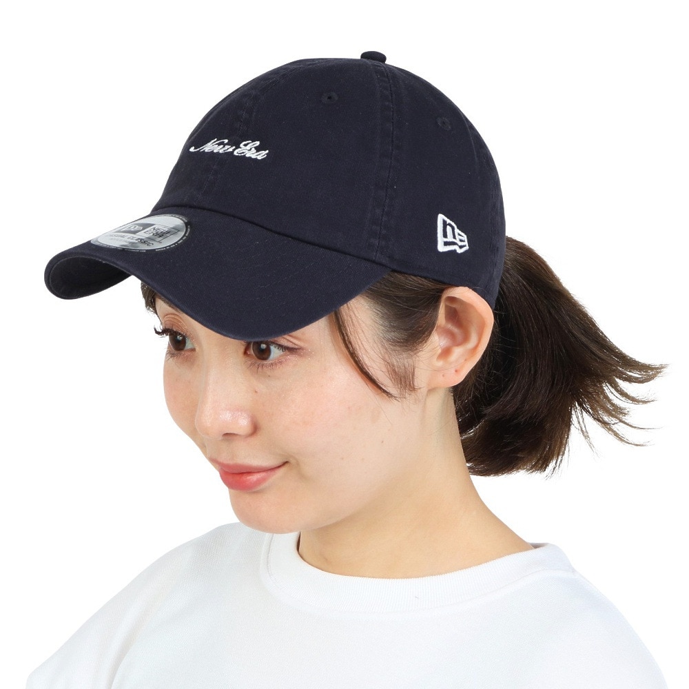 ニューエラ（NEW ERA）（メンズ、レディース）帽子 キャップ Casual Classic MINI SCRIPT LOGO 13515769