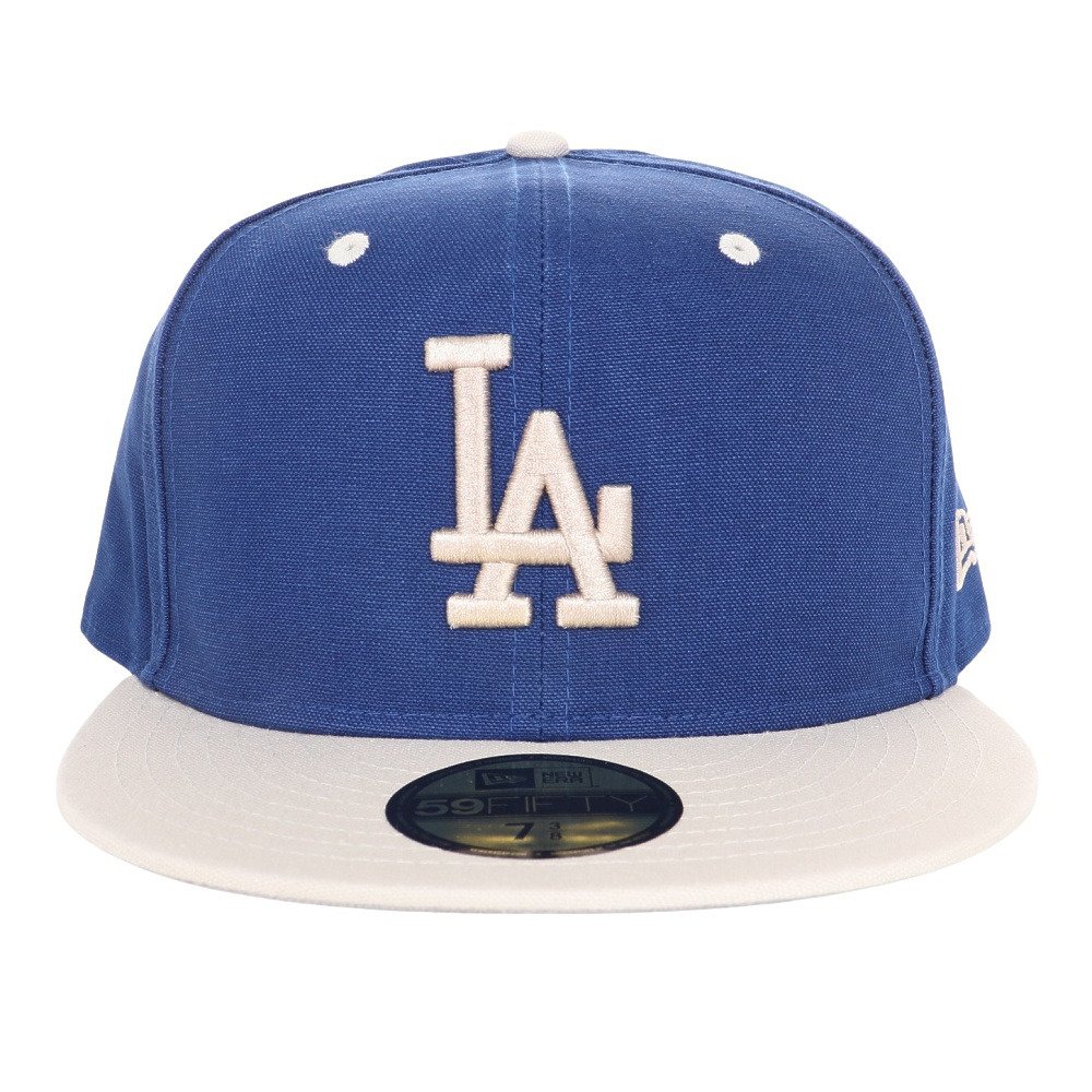 ニューエラ（NEW ERA）（メンズ、レディース）5950 ロサンゼルス ドジャース Duck Canvas キャップ 13516139 MLB