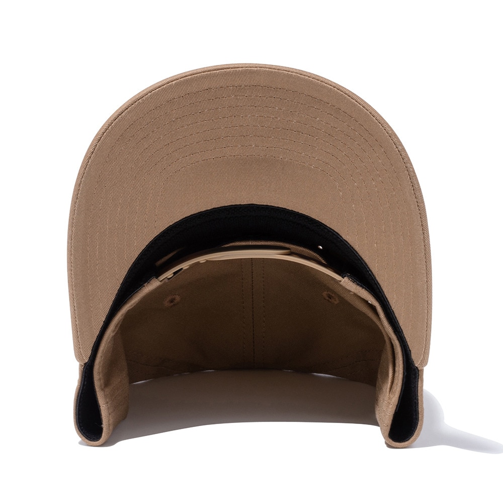ニューエラ（NEW ERA）（メンズ）9FIFTY ストレッチスナップ ボックスロゴ カーキ×ブラック キャップ 13552071 帽子