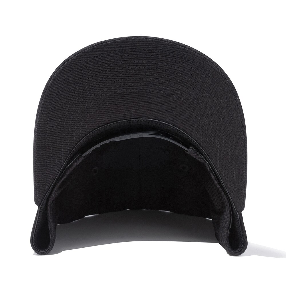 ニューエラ（NEW ERA）（メンズ）9FIFTY ストレッチスナップ ボックスロゴ ブラック×ゴールド キャップ 13552072 帽子