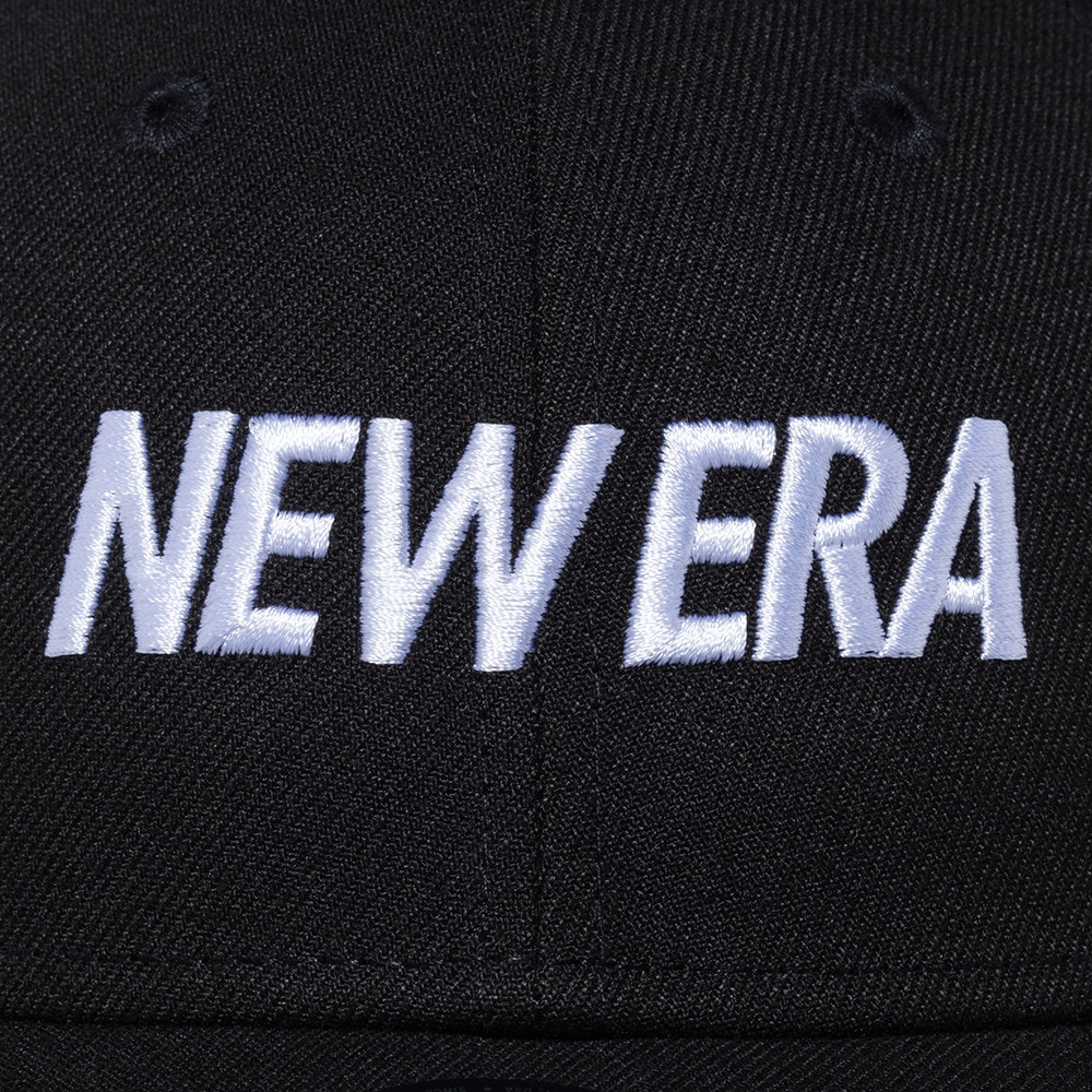 ニューエラ（NEW ERA）（メンズ）9FORTY ワードマークロゴ ブラック×ホワイト キャップ 13552080 帽子 大きいサイズ