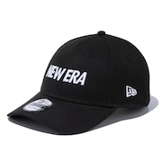ニューエラ（NEW ERA）（メンズ）9FORTY ワードマークロゴ ブラック×ホワイト キャップ 13552080 帽子