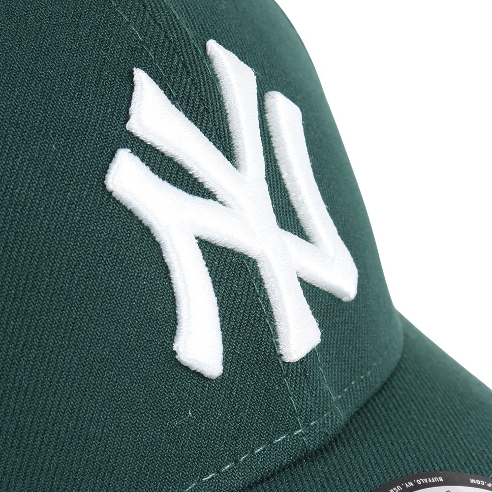 ニューエラ（NEW ERA）（メンズ、レディース）9FORTY ニューヨーク・ヤンキース ダークグリーン×ホワイト キャップ 13552082 MLB 帽子