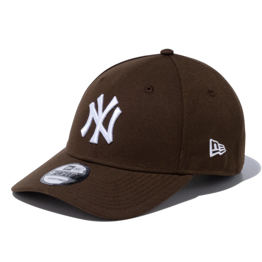 ニューエラ（NEW ERA）（メンズ、レディース）9FORTY ニューヨーク・ヤンキース ブラウン×ホワイト キャップ 13552083 MLB 大きいサイズ