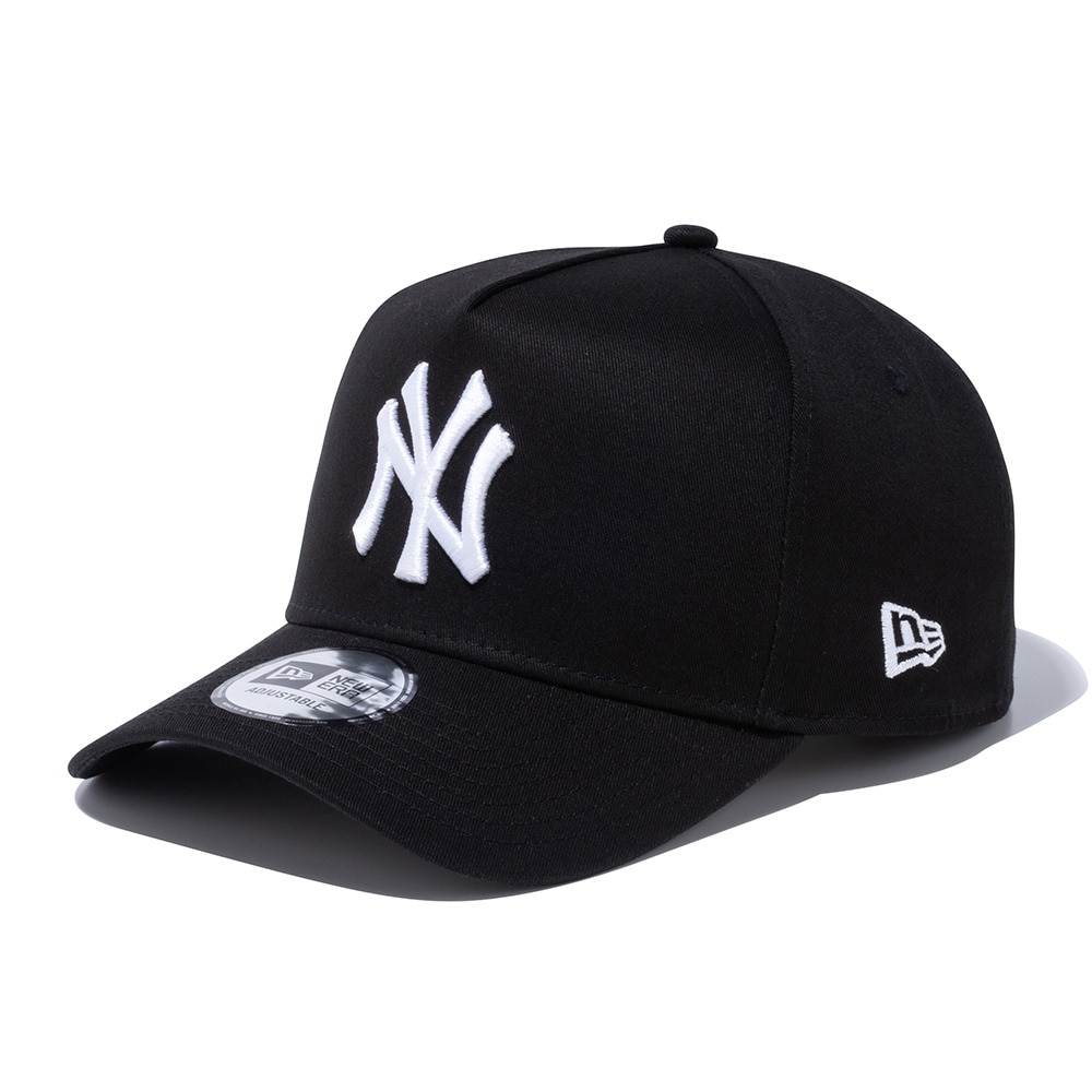 ニューエラ（NEW ERA）（メンズ）9FORTY A-Frame ニューヨーク・ヤンキース ブラック×ホワイト キャップ 13552092 大きいサイズ