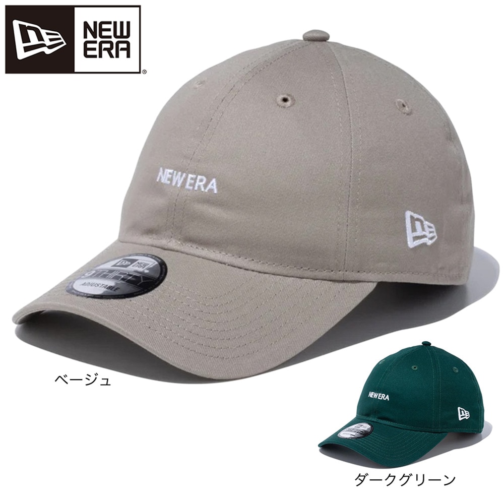 ニューエラ（NEW ERA）（メンズ、レディース）9THIRTY NEW ERA ミニロゴ ノンウォッシュコットン 13552102 帽子 大きいサイズ