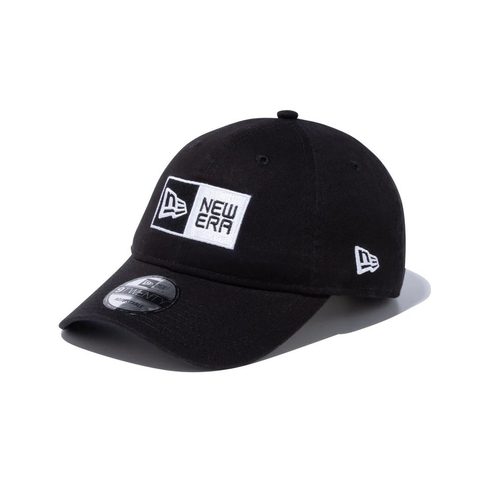 ニューエラ（NEW ERA）（メンズ、レディース）キャップ 9TWENTY ウォッシュドコットン ボックスロゴ 13552115 帽子 大きいサイズ
