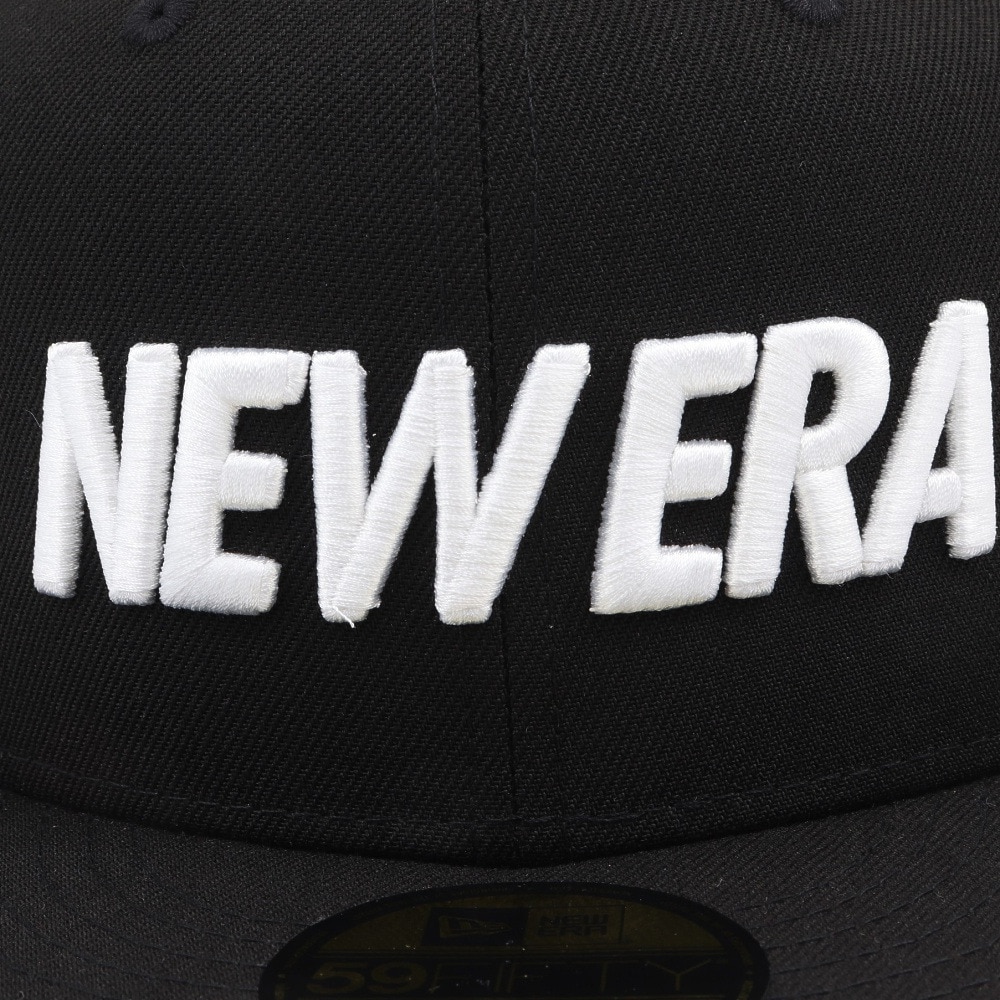 ニューエラ（NEW ERA）（メンズ、レディース）キャップ 59FIFTY ワードマークロゴ 13552120 帽子 大きいサイズ
