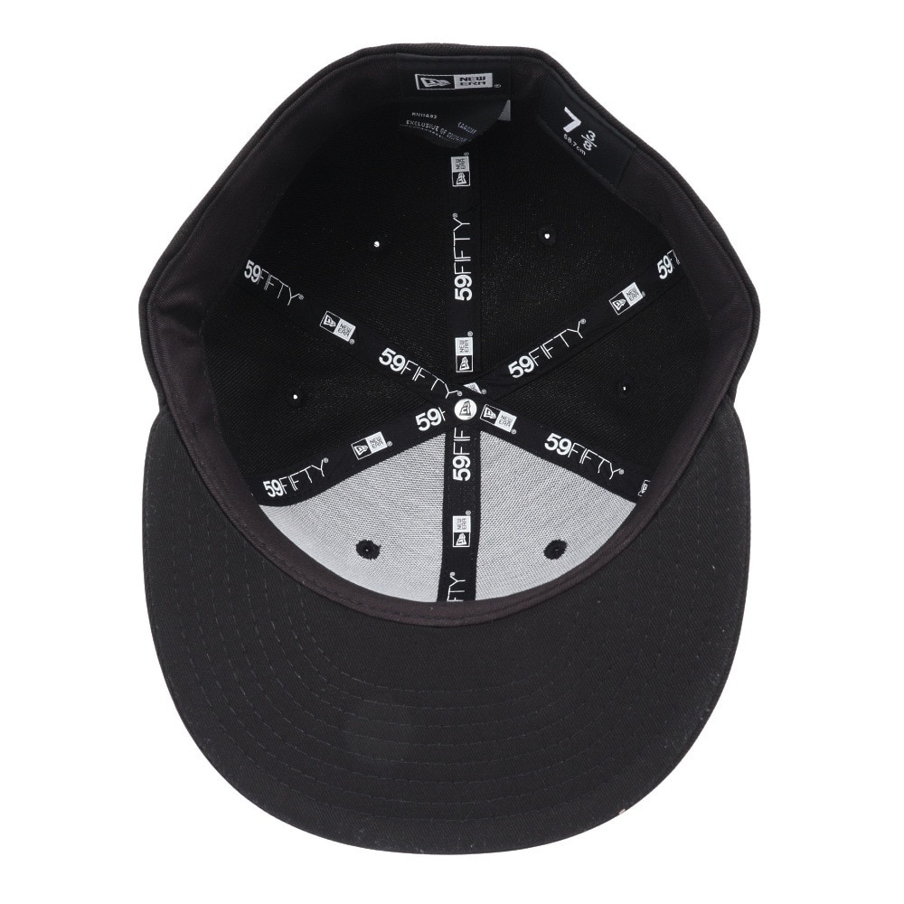 ニューエラ（NEW ERA）（メンズ、レディース）キャップ 59FIFTY ワードマークロゴ 13552120 帽子 大きいサイズ
