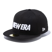 ニューエラ（NEW ERA）（メンズ、レディース）キャップ 59FIFTY ワードマークロゴ 13552120 帽子