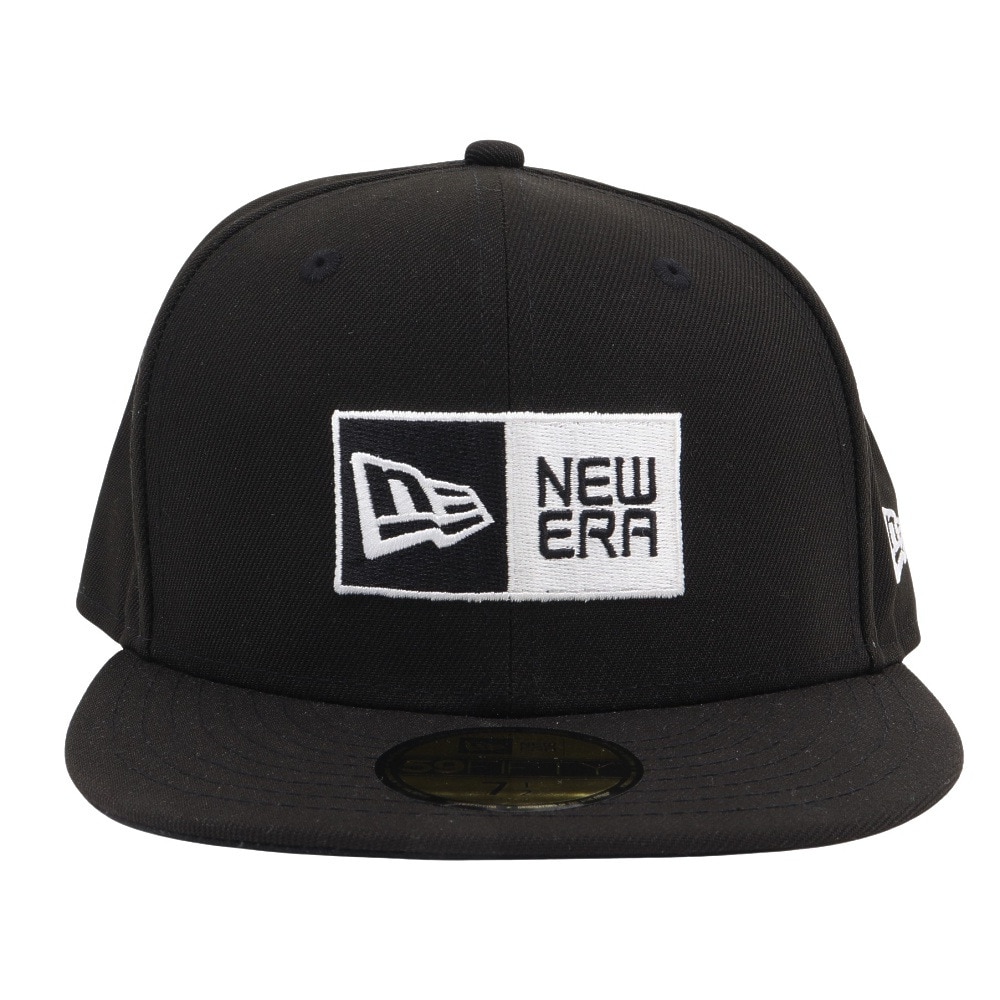 ニューエラ（NEW ERA）（メンズ、レディース）キャップ 59FIFTY ボックスロゴ 13552123 帽子 大きいサイズ