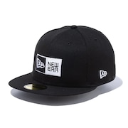 ニューエラ（NEW ERA）（メンズ、レディース）キャップ 59FIFTY ボックスロゴ 13552123 帽子