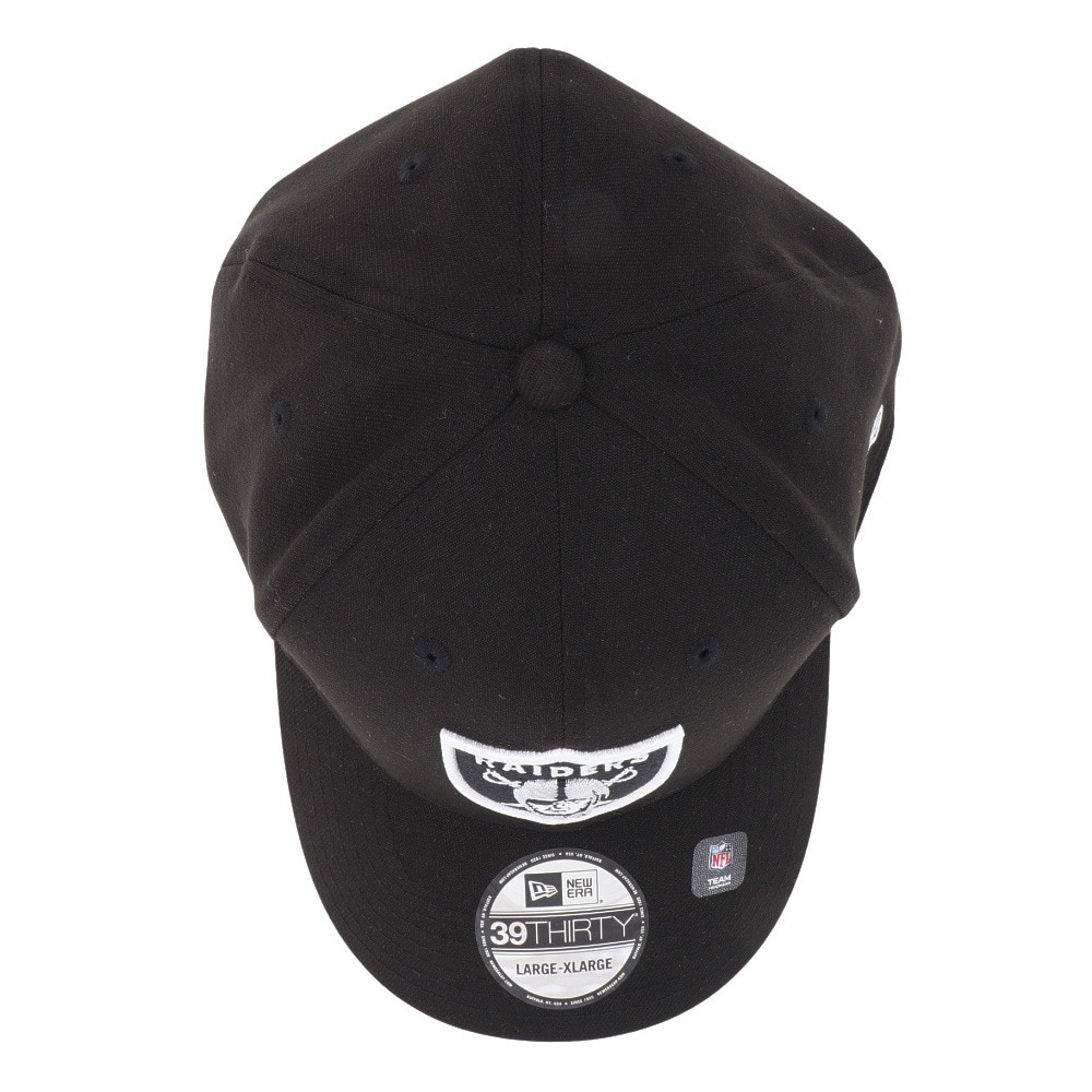 ニューエラ（NEW ERA）（メンズ、レディース）39THIRTY ラスベガス・レイダース ブラック×チームカラー 13552134 帽子 大きいサイズ