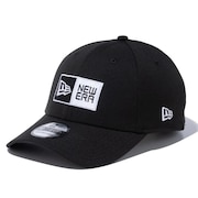 ニューエラ（NEW ERA）（メンズ、レディース）39THIRTY ボックスロゴ ブラック × ホワイト キャップ 13552147 帽子