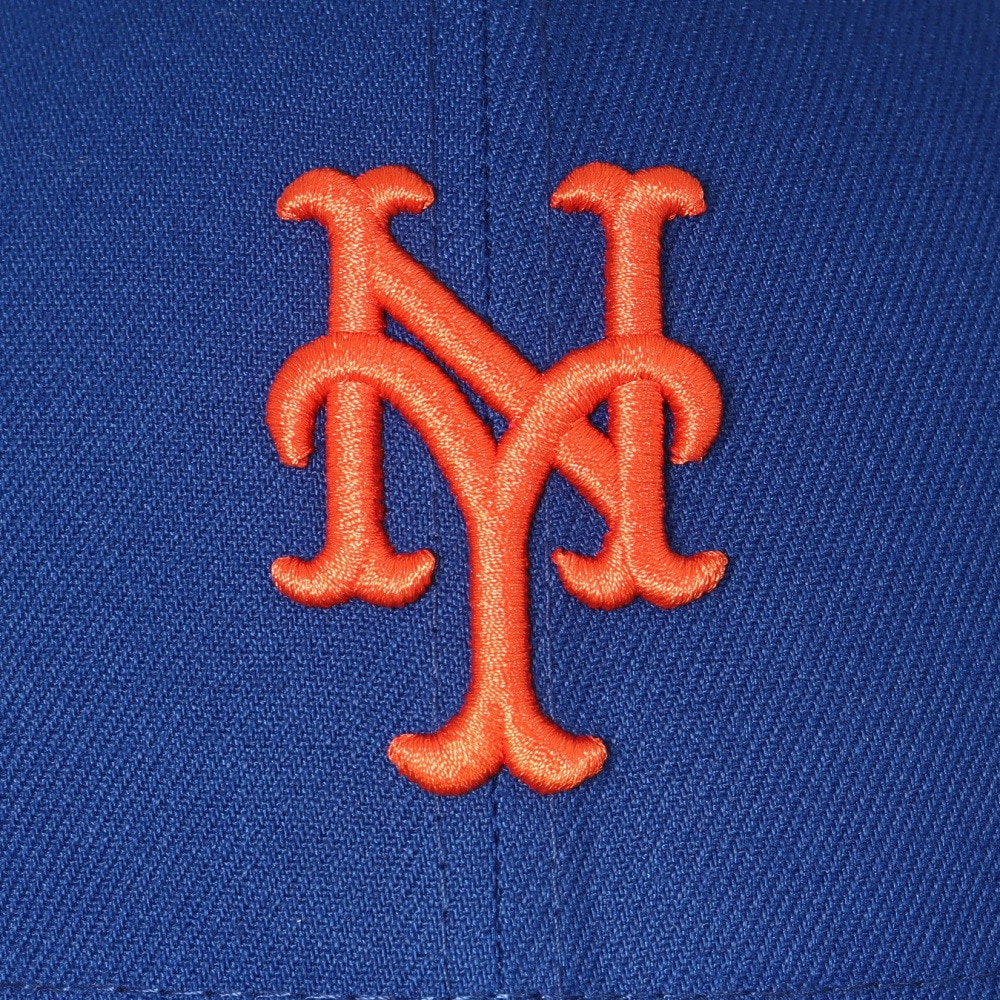 ニューエラ（NEW ERA）（メンズ、レディース）キャップ LP 59FIFTY MLBオンフィールド ニューヨーク・メッツ ゲーム 13554937 帽子 吸汗速乾 大きいサイズ