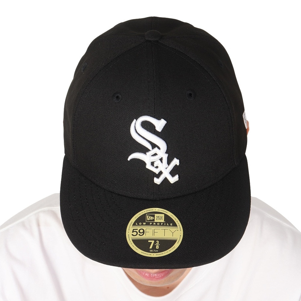 ニューエラ（NEW ERA）（メンズ、レディース）キャップ LP 59FIFTY MLBオンフィールド シカゴ・ホワイトソックス ゲーム 13554948 帽子 吸汗速乾