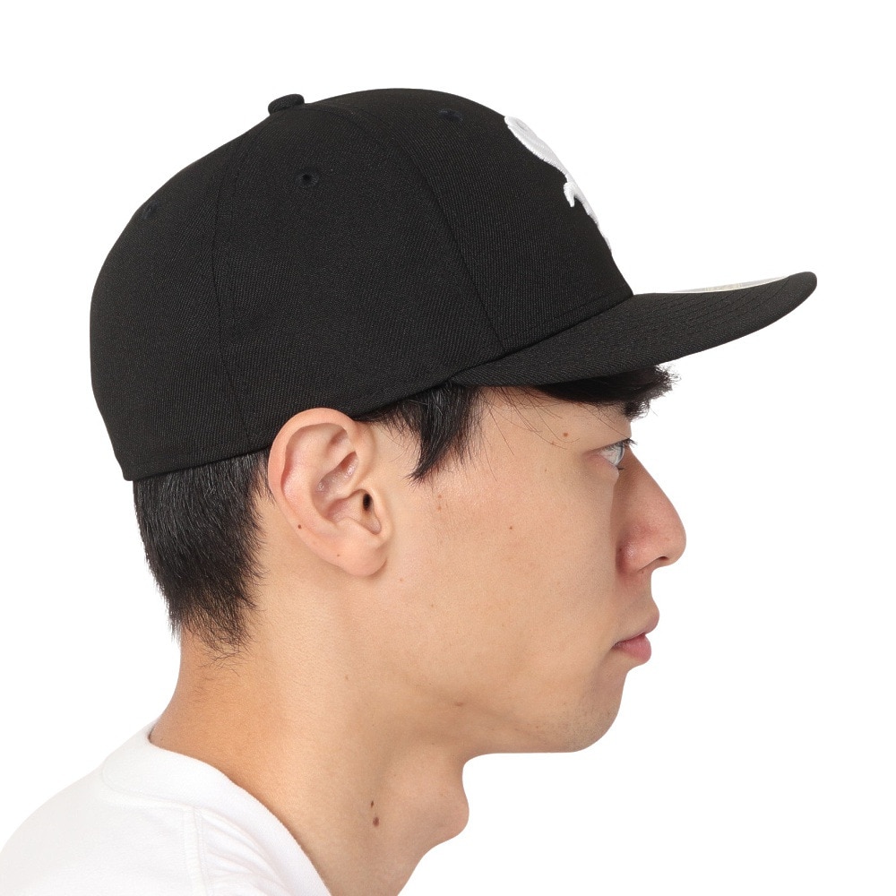 ニューエラ（NEW ERA）（メンズ、レディース）キャップ LP 59FIFTY MLBオンフィールド シカゴ・ホワイトソックス ゲーム 13554948 帽子 吸汗速乾 大きいサイズ