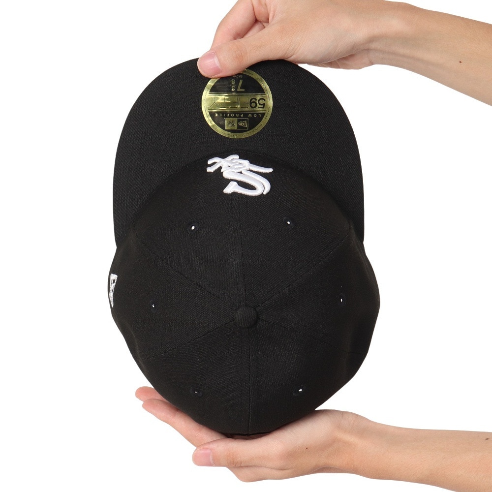 ニューエラ（NEW ERA）（メンズ、レディース）キャップ LP 59FIFTY MLBオンフィールド シカゴ・ホワイトソックス ゲーム 13554948 帽子 吸汗速乾 大きいサイズ