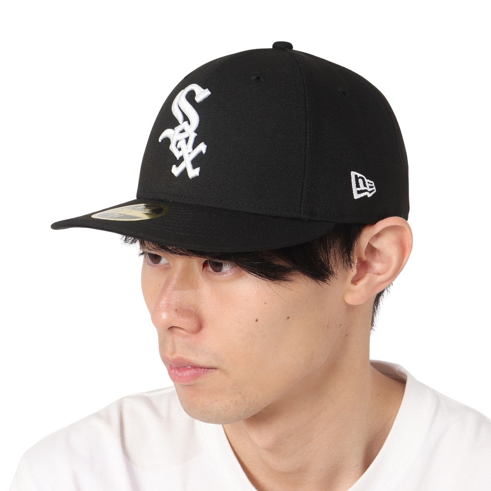 ニューエラ（NEW ERA）（メンズ、レディース）キャップ LP 59FIFTY MLBオンフィールド シカゴ・ホワイトソックス ゲーム  13554948