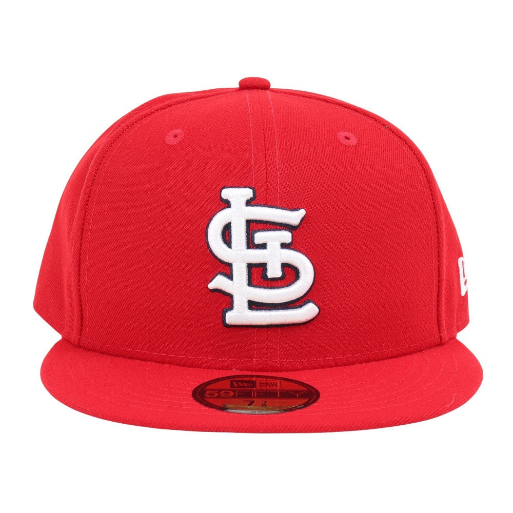 ニューエラ（NEW ERA）（メンズ）キャップ 59FIFTY MLBオンフィールド セントルイス・カージナルス ゲーム 13554968 帽子 吸汗速乾