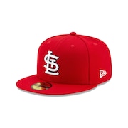 ニューエラ（NEW ERA）（メンズ）キャップ 59FIFTY MLBオンフィールド セントルイス・カージナルス ゲーム 13554968 帽子 吸汗速乾