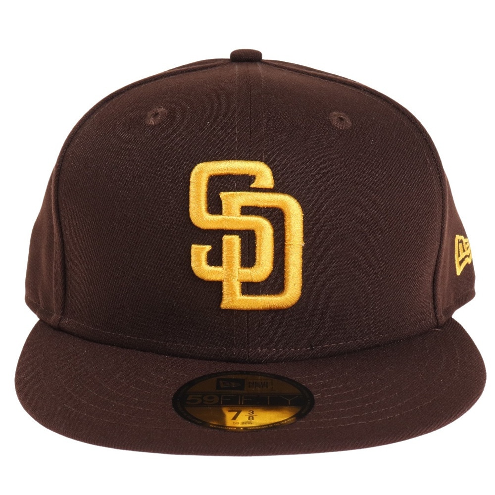 ニューエラ（NEW ERA）（メンズ、レディース）59FIFTY MLB オンフィールド サンディエゴ・パドレス ゲーム 23J 13554976 帽子