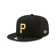 ニューエラ（NEW ERA）（メンズ）キャップ 59FIFTY MLBオンフィールド ピッツバーグ・パイレーツ ゲーム 13554978 帽子 吸汗速乾