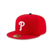 ニューエラ（NEW ERA）（メンズ、レディース）59FIFTY MLBオンフィールド フィラデルフィア・フィリーズ ゲーム 13554981 帽子