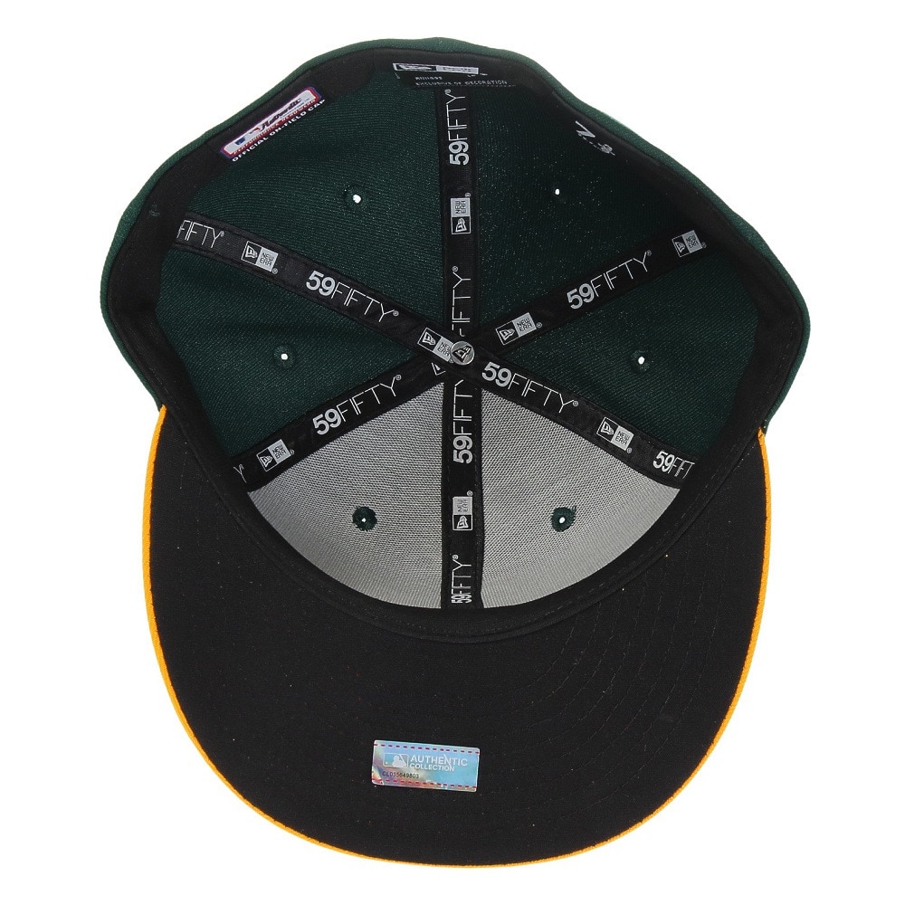 ニューエラ（NEW ERA）（メンズ）59FIFTY MLBオンフィールド オークランド・アスレチックス ホーム 13554985 帽子 吸汗速乾