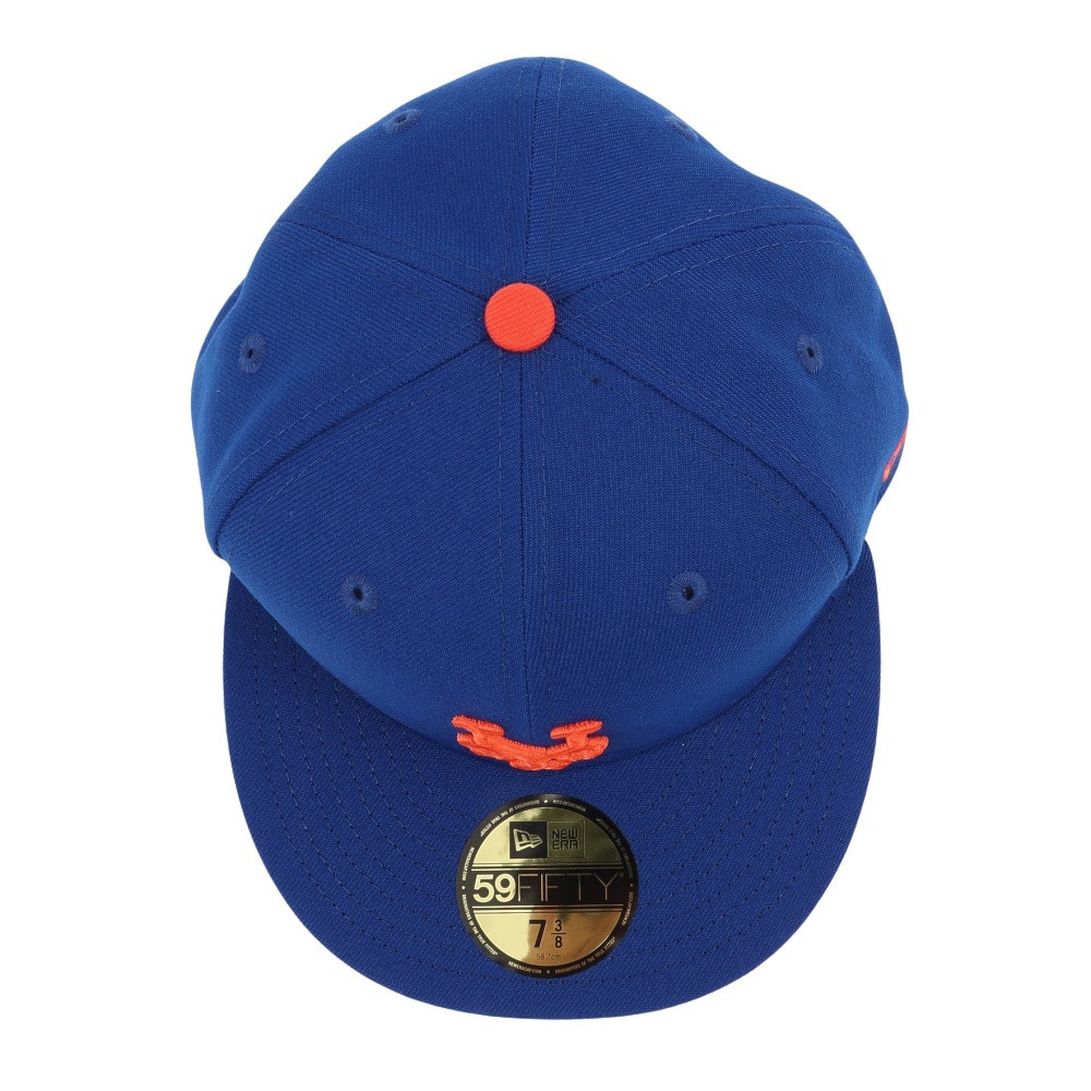 ニューエラ（NEW ERA）（メンズ、レディース）59FIFTY MLBオンフィールド ニューヨーク・メッツ ゲーム キャップ 13554988 帽子 吸汗速乾