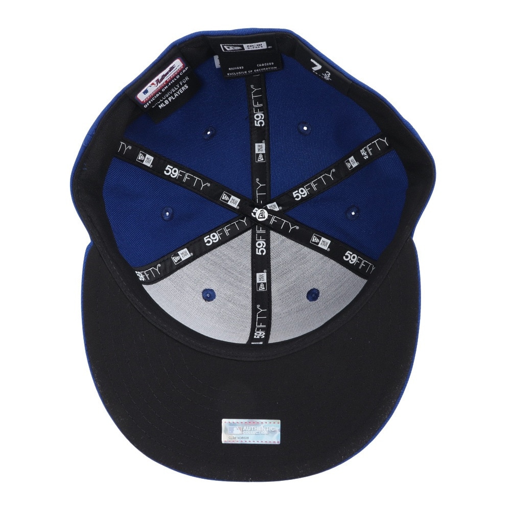 ニューエラ（NEW ERA）（メンズ、レディース）59FIFTY MLBオンフィールド ニューヨーク・メッツ ゲーム キャップ 13554988 帽子 吸汗速乾
