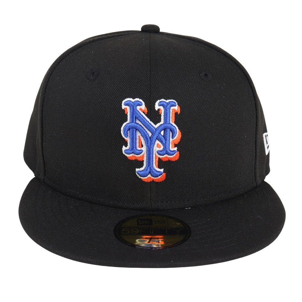ニューエラ（NEW ERA）（メンズ）キャップ 59FIFTY MLBオンフィールド ニューヨーク・メッツ オルタネイト2 13554989 帽子 吸汗速乾