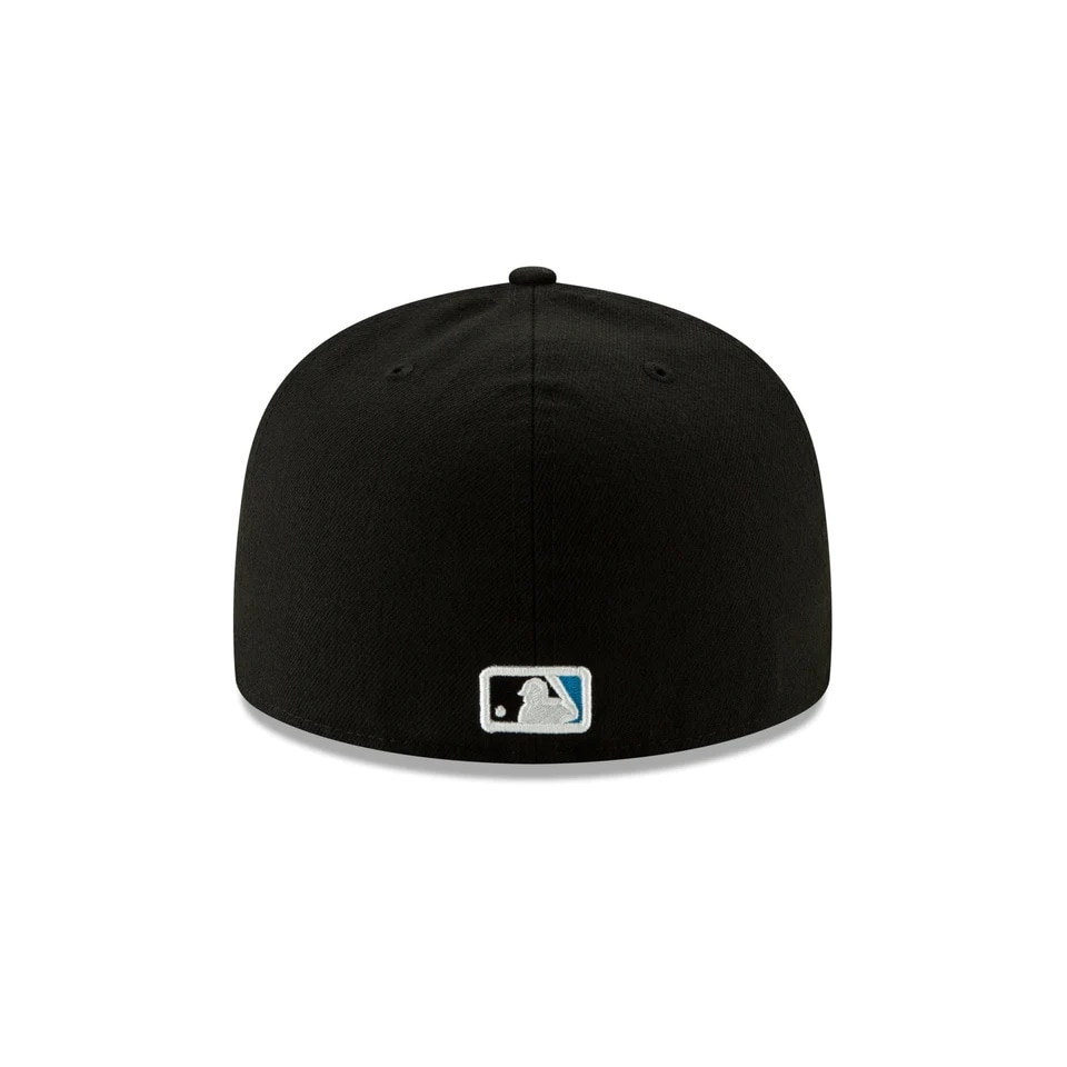 ニューエラ（NEW ERA）（メンズ、レディース）キャップ 59FIFTY MLBオンフィールド マイアミ・マーリンズ ゲーム 13554993 帽子 吸汗速乾