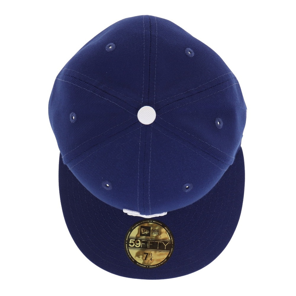 ニューエラ（NEW ERA）（メンズ）キャップ 59FIFTY MLBオンフィールド ロサンゼルス・ドジャース ゲーム 13554994 吸汗速乾